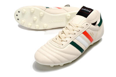Men's Adidas Copa Mundial FG Football Boots - Beige/Green/White/Red
