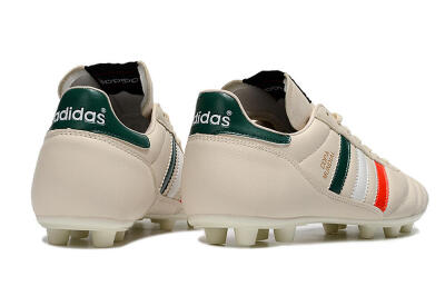 Men's Adidas Copa Mundial FG Football Boots - Beige/Green/White/Red