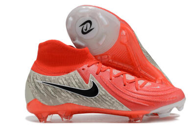 Men's Nike Phantom Luna Elite FG Football Boots - Red/Brown/Black
