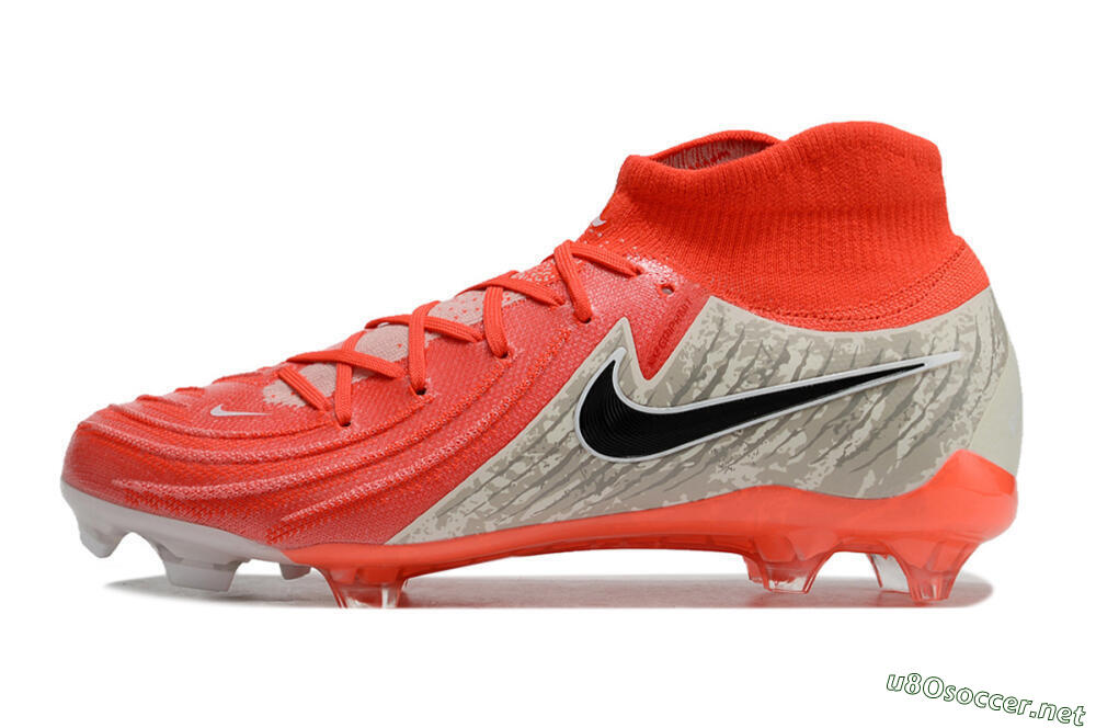 Men's Nike Phantom Luna Elite FG Football Boots - Red/Brown/Black 0