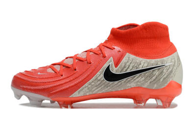 Men's Nike Phantom Luna Elite FG Football Boots - Red/Brown/Black