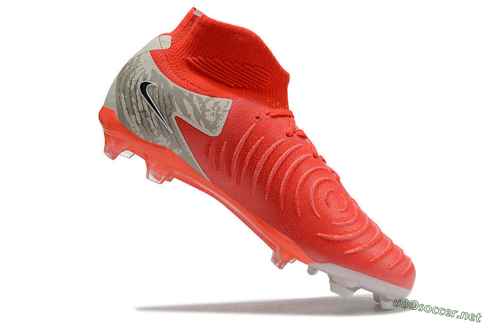 Men's Nike Phantom Luna Elite FG Football Boots - Red/Brown/Black 4
