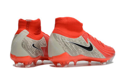 Men's Nike Phantom Luna Elite FG Football Boots - Red/Brown/Black