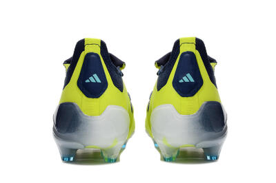Unisex Adidas Predator Elite Foldover Tongue FG Football Boots - Yellow/Blue/Jade