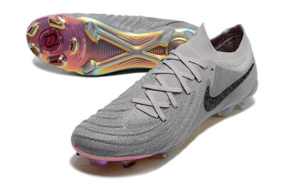 Unisex Nike Phantom Luna Elite NU FG Football Boots - Grey/Black/Blue