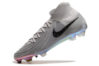 Unisex Nike Phantom Luna Elite NU FG Football Boots - Grey/Black/Blue