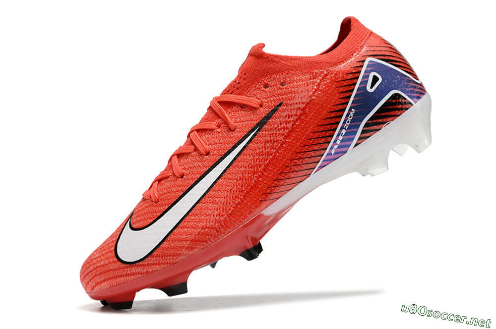 Men's Nike Air Zoom Mercurial Vapor 16 Elite FG Football Boots - Red/White/Blue 5