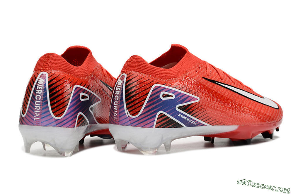 Men's Nike Air Zoom Mercurial Vapor 16 Elite FG Football Boots - Red/White/Blue 6