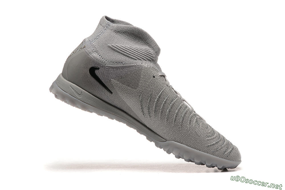 Men's Nike Phantom Luna Elite TF Football Shoes - Grey/Black 7