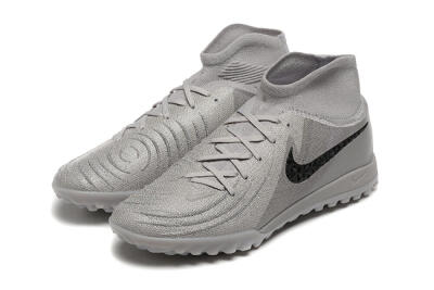 Men's Nike Phantom Luna Elite TF Football Shoes - Grey/Black
