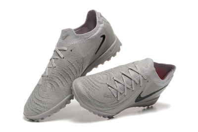 Men's Nike Phantom Luna Elite TF Football Shoes - Grey/Black