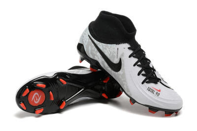 Men's Nike Phantom Luna Elite FG Football Boots - White/Red/Black/Grey