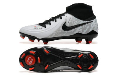 Men's Nike Phantom Luna Elite FG Football Boots - White/Red/Black/Grey