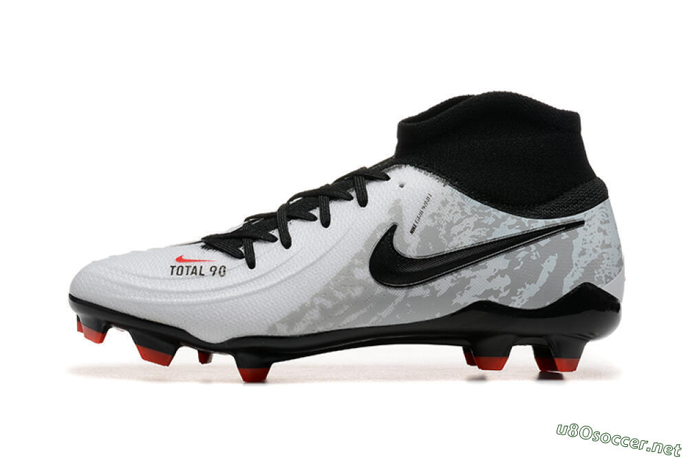 Men's Nike Phantom Luna Elite FG Football Boots - White/Red/Black/Grey 0