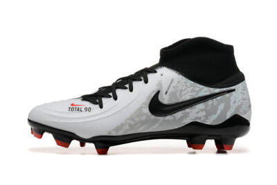 Men's Nike Phantom Luna Elite FG Football Boots - White/Red/Black/Grey