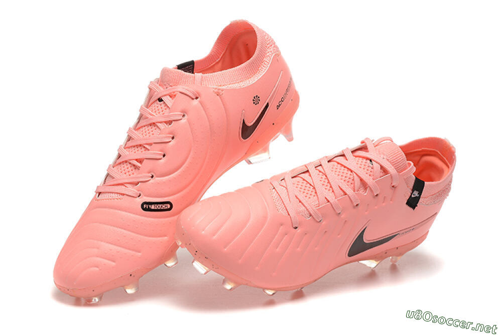 Men's Nike Tiempo Legend 10 Elite FG Football Boots - Pink/Black 6