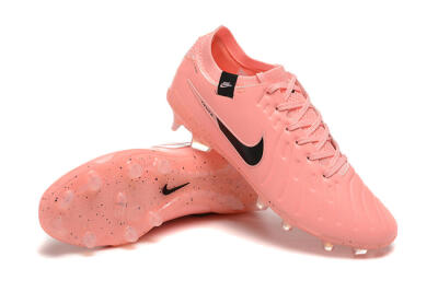 Men's Nike Tiempo Legend 10 Elite FG Football Boots - Pink/Black