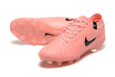 Men's Nike Tiempo Legend 10 Elite FG Football Boots - Pink/Black