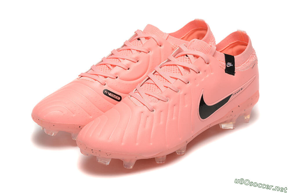 Men's Nike Tiempo Legend 10 Elite FG Football Boots - Pink/Black 5