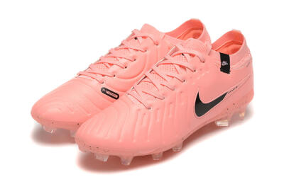 Men's Nike Tiempo Legend 10 Elite FG Football Boots - Pink/Black