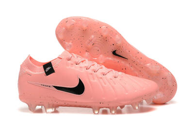 Men's Nike Tiempo Legend 10 Elite FG Football Boots - Pink/Black