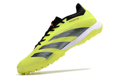 Men's Adidas Predator Accuracy Elite TF Football Shoes - Yellow/Black/Silver