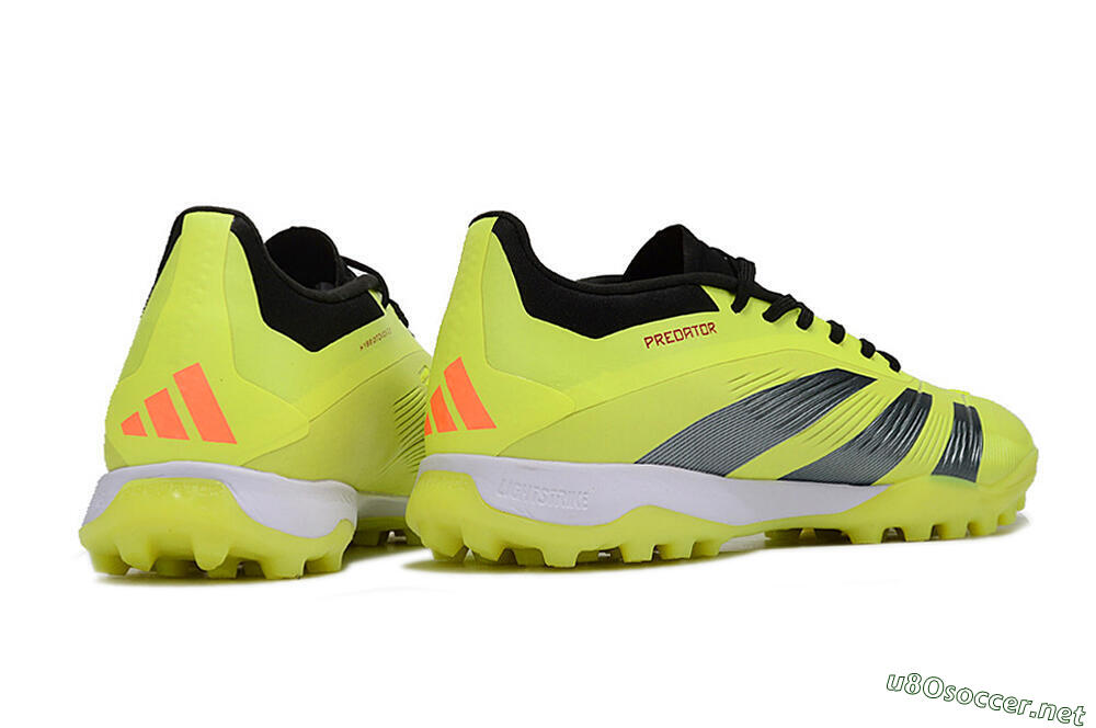 Men's Adidas Predator Accuracy Elite TF Football Shoes - Yellow/Black/Silver 6