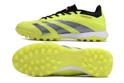 Men's Adidas Predator Accuracy Elite TF Football Shoes - Yellow/Black/Silver
