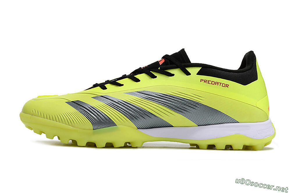 Men's Adidas Predator Accuracy Elite TF Football Shoes - Yellow/Black/Silver 0