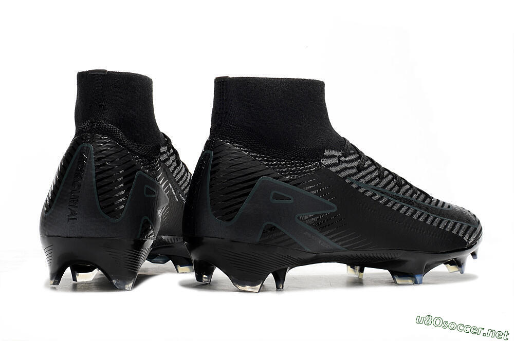 Men's Nike Air Zoom Mercurial Superfly 10 Elite FG Football Boots - Black/Jade/Blue 6