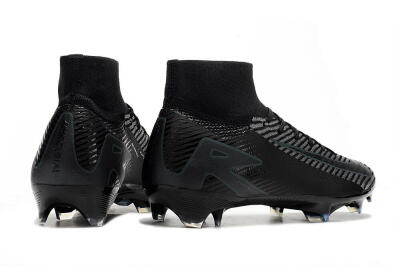 Men's Nike Air Zoom Mercurial Superfly 10 Elite FG Football Boots - Black/Jade/Blue