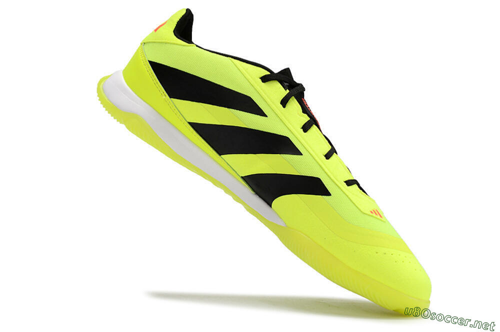 Men's Adidas Predator 24 Elite IC Football Shoes - Yellow/Black 4