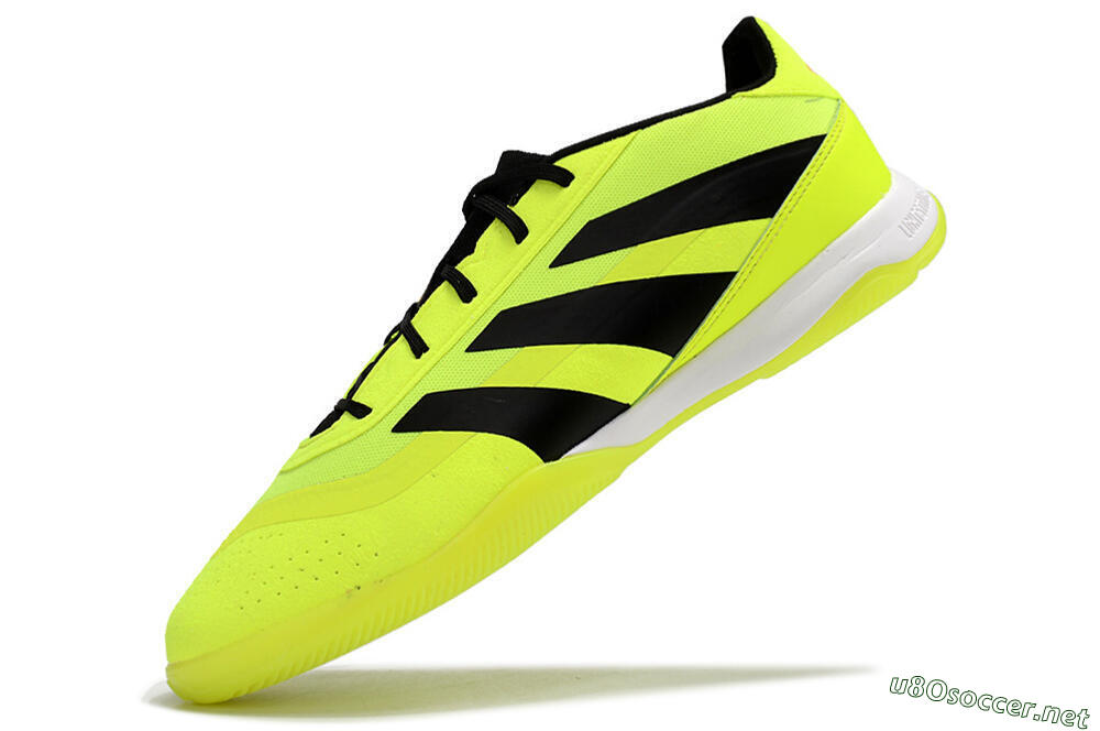 Men's Adidas Predator 24 Elite IC Football Shoes - Yellow/Black 5