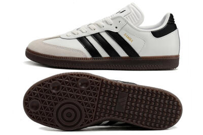 Men's Adidas Samba Messi Indoor TF Football Shoes - Grey/White/Black