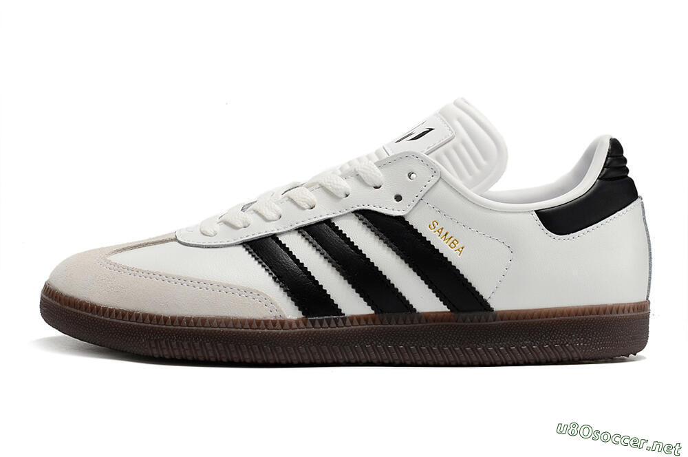 Men's Adidas Samba Messi Indoor TF Football Shoes - Grey/White/Black 0