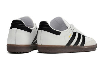 Men's Adidas Samba Messi Indoor TF Football Shoes - Grey/White/Black