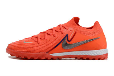 Men's Nike Phantom GX 2 Elite TF Football Shoes - Red/Blue/Silver