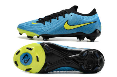 Men's Nike Phantom Luna Elite NU FG Football Boots - Blue/Black/Yellow