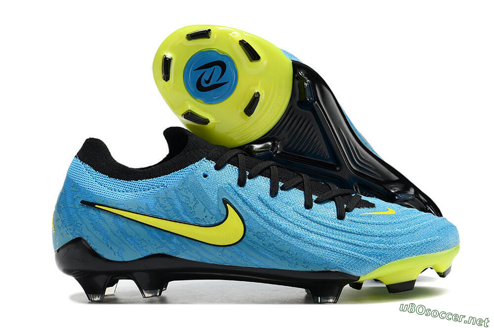 Men's Nike Phantom Luna Elite NU FG Football Boots - Blue/Black/Yellow 2