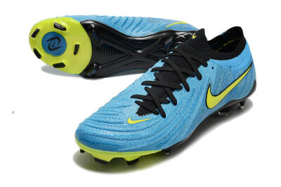 Men's Nike Phantom Luna Elite NU FG Football Boots - Blue/Black/Yellow