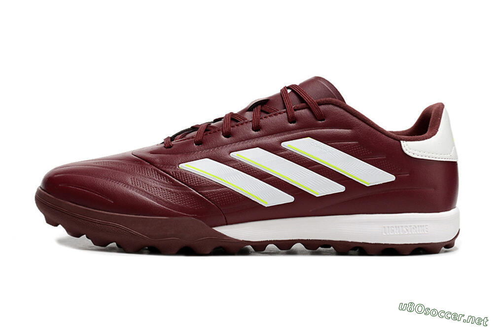 Men's Adidas Copa Pure.3 TF Football Shoes - Red/White/Yellow 0