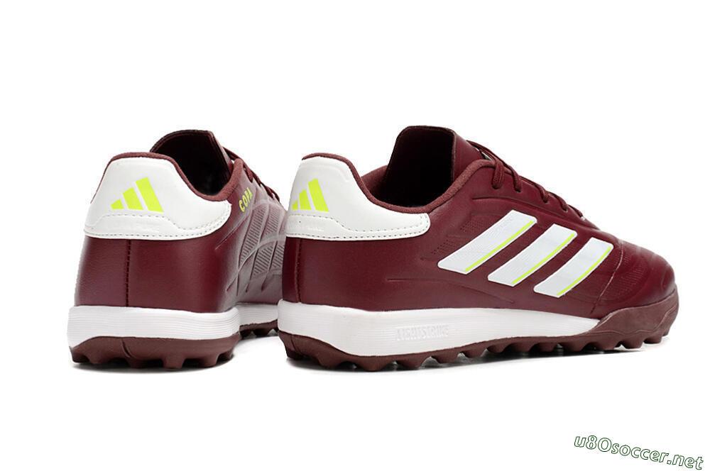 Men's Adidas Copa Pure.3 TF Football Shoes - Red/White/Yellow 6