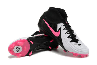 Men's Nike Phantom Luna Elite FG Football Boots - White/Black/Pink