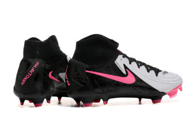 Men's Nike Phantom Luna Elite FG Football Boots - White/Black/Pink