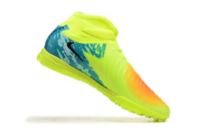 Men's Nike Phantom GX 2 Luna Elite TF Football Shoes - Yellow/Blue/Black
