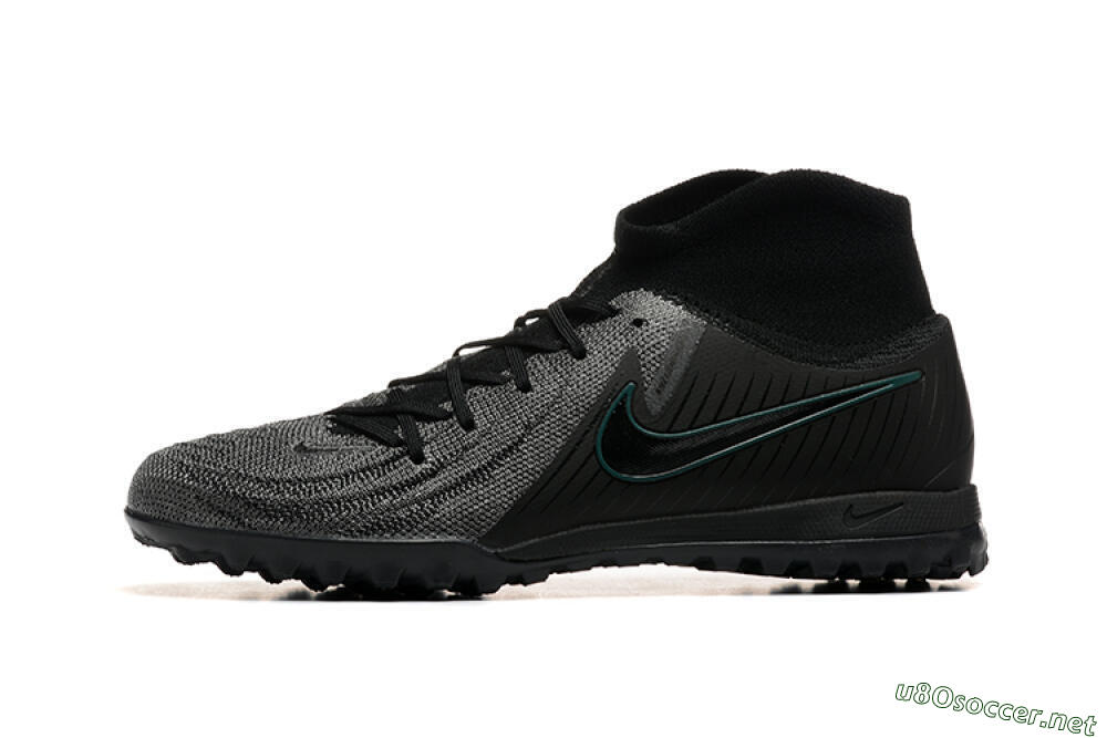 Men's Nike Phantom GX 2 Luna Elite TF Football Shoes - Grey/Black/Jade 0