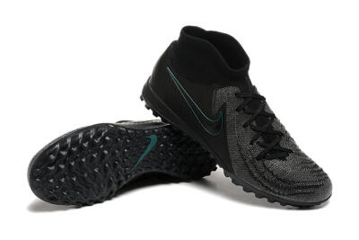 Men's Nike Phantom GX 2 Luna Elite TF Football Shoes - Grey/Black/Jade