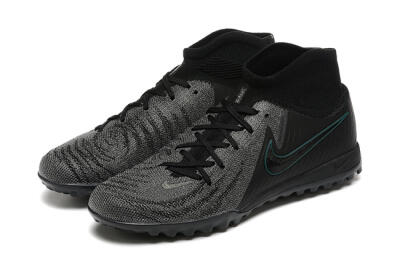 Men's Nike Phantom GX 2 Luna Elite TF Football Shoes - Grey/Black/Jade