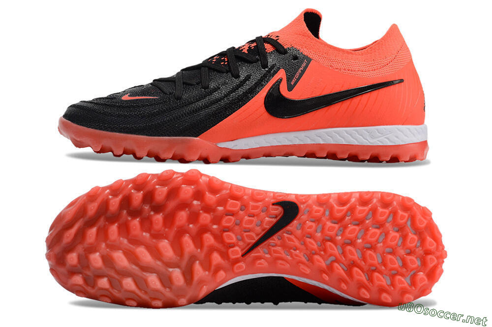 Men's Nike Phantom GX II Elite TF Football Shoes - Red/Black/White 1