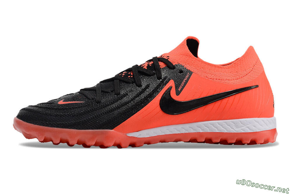 Men's Nike Phantom GX II Elite TF Football Shoes - Red/Black/White 0